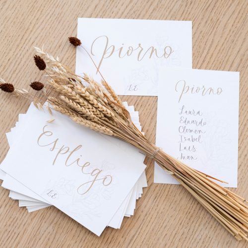 eventos boda bautizo comunion tarjetas invitaciones carteles murales personalización de eventos