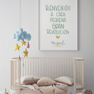 byblanca lámina bienvenido