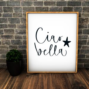 byblanca lámina ciao bella