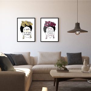 byblanca lámina Frida Kahlo